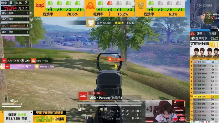 开云应用-伞兵赛后微博发文引热议|伞兵paraboy|和平精英职业联赛|苏州KSG|JDG|PEL_新浪体育_新浪新闻